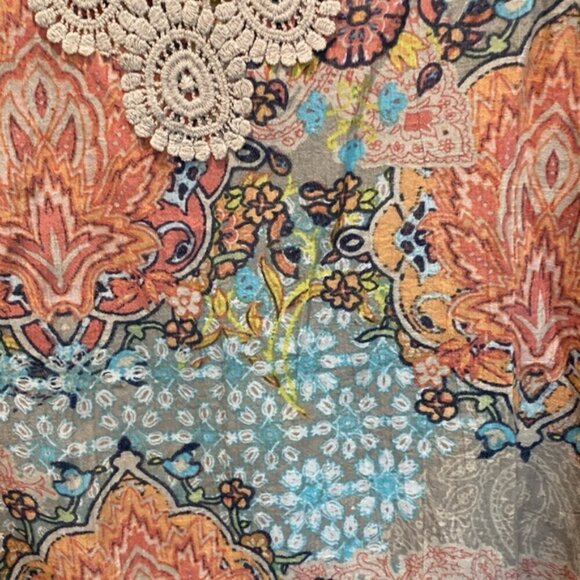 Spense Embroidered Bohemian size 1X. - Picture 7 of 13